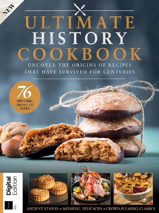 Ultimate history cookbook cover image