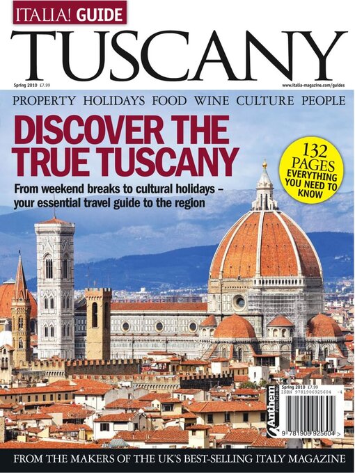 Italia! guide to tuscany cover image