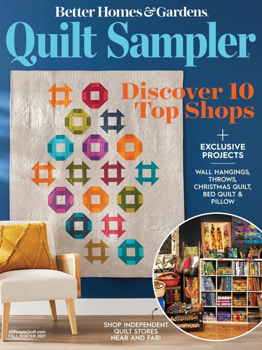 Quilt sampler cover image