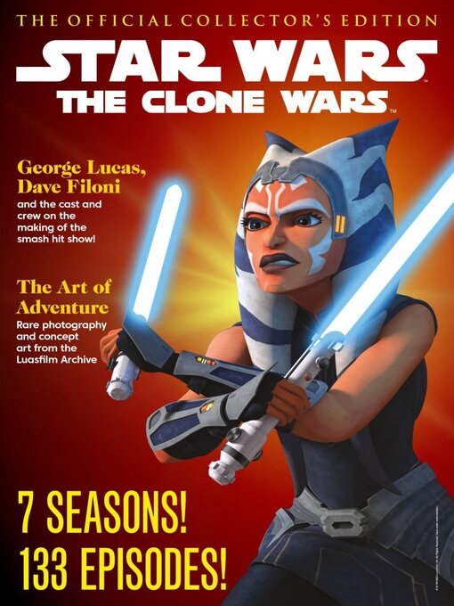 ℗Łstar wars: the clone wars - the official collector's edition cover image