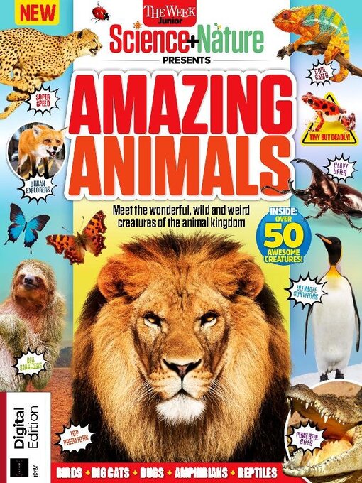Science+nature: amazing animals cover image