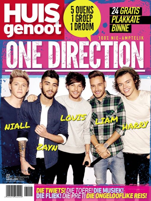 Huisgenoot one direction cover image