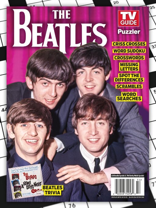 Tv guide's the beatles puzzler cover image