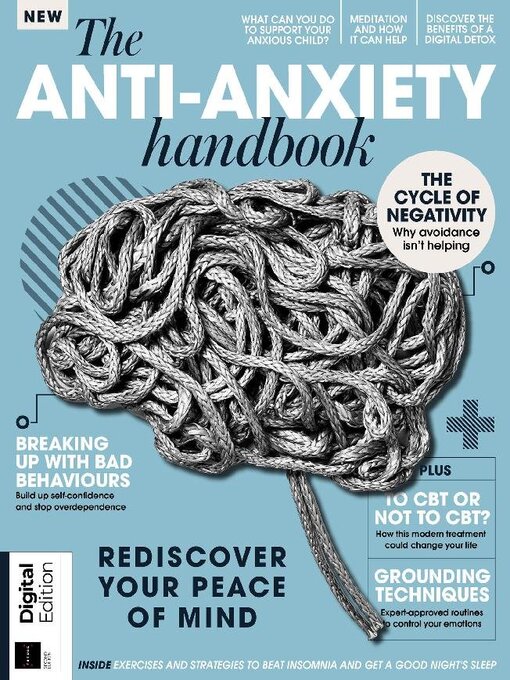The anti-anxiety book cover image