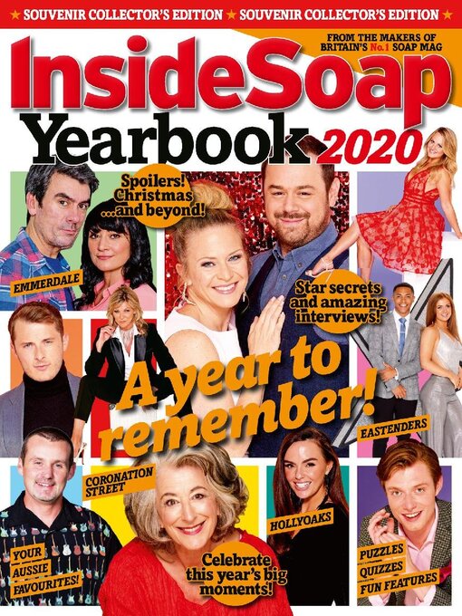 Inside soap yearbook cover image