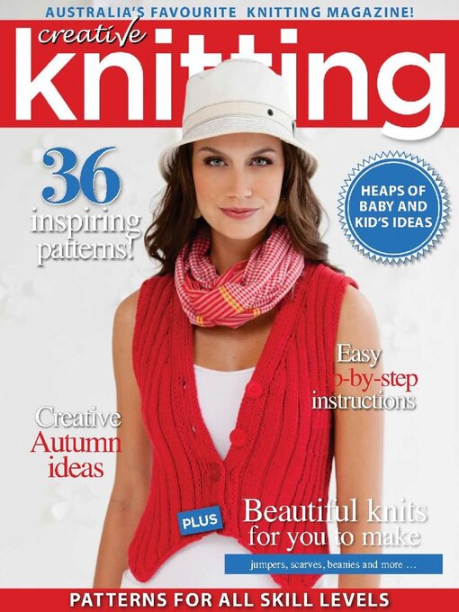 Creative knitting cover image