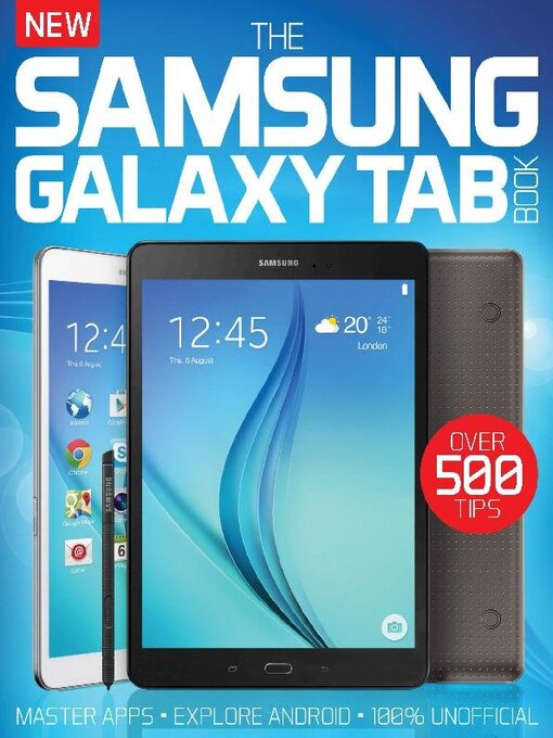 The samsung galaxy tab book cover image
