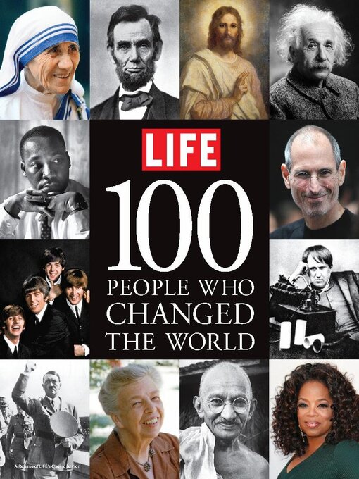 Life 100 people who changed the world cover image