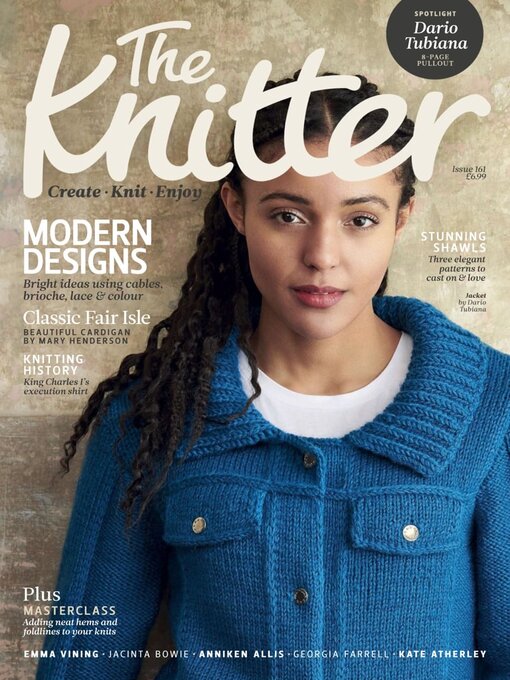 The knitter cover image