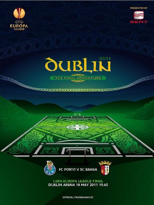 Uefa europa league final official matchday programme cover image