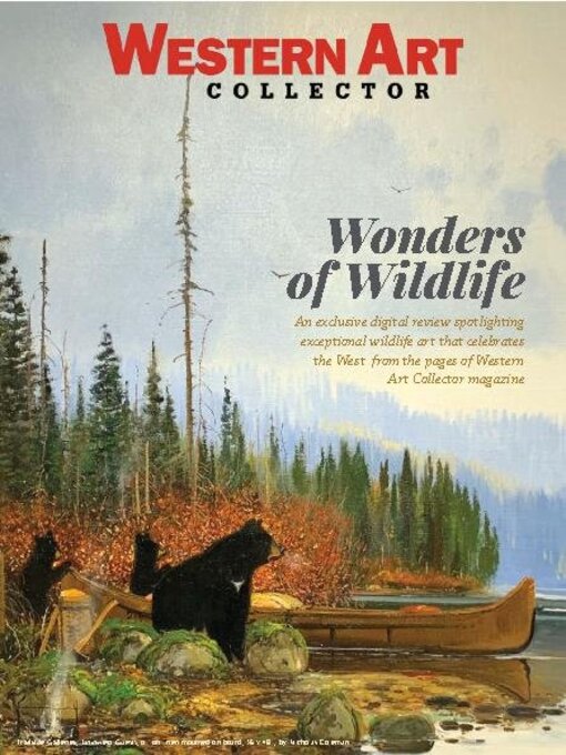 Western art collector - wonders of wildlife cover image