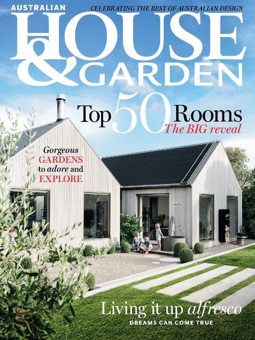 Australian house & garden cover image