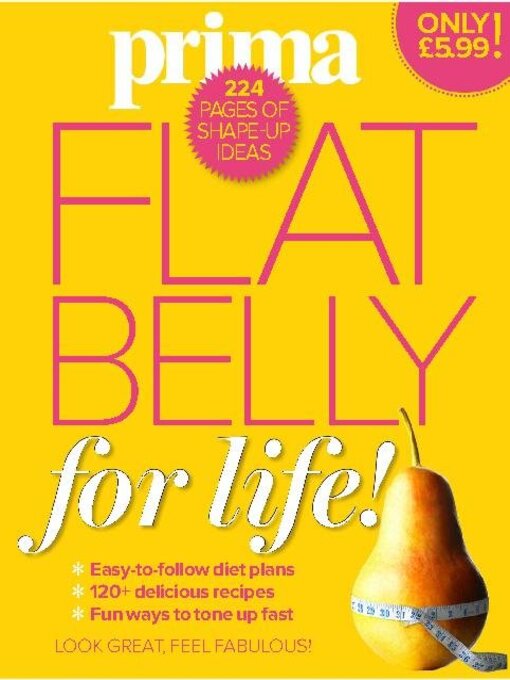Prima flat belly for life cover image