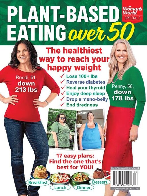 Woman's world specials - plant-based eating over 50 cover image
