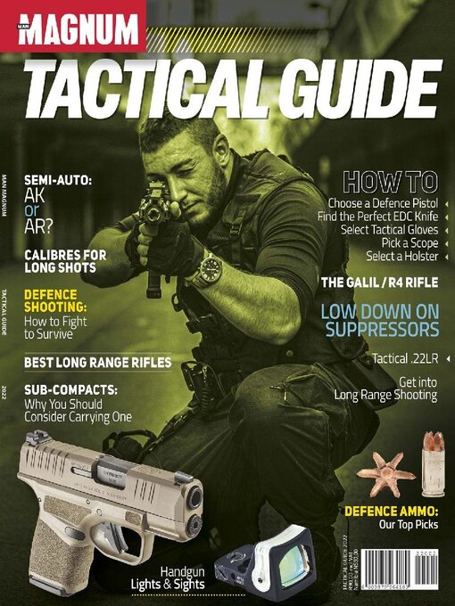 Man magnum tactical guide cover image