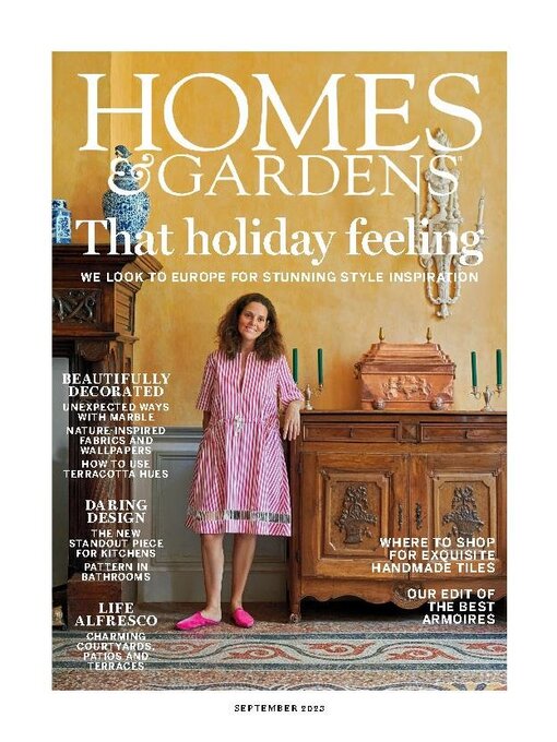 Homes & Gardens Magazine Who's Basking Indulge In A Life Alfresco June 2023  New