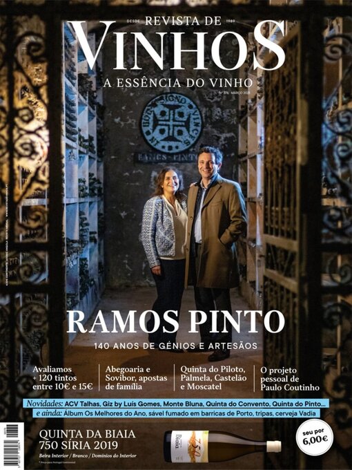 Revista de vinhos cover image