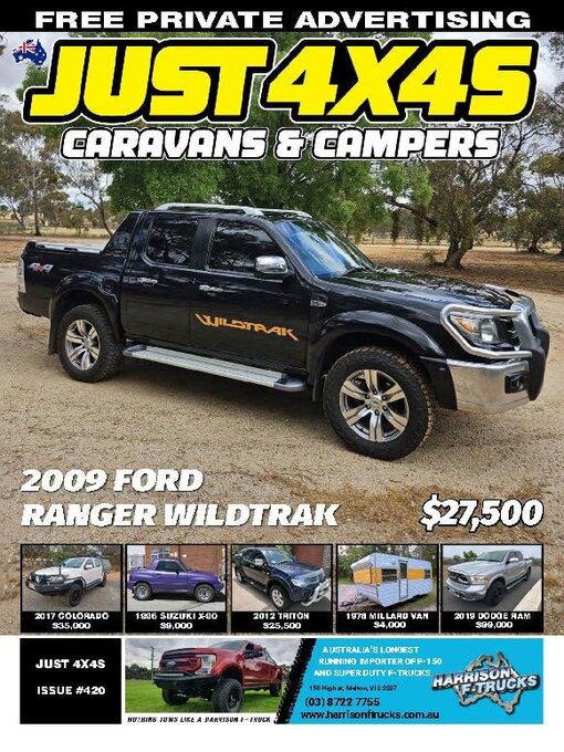 Just 4x4s, caravans & campers cover image