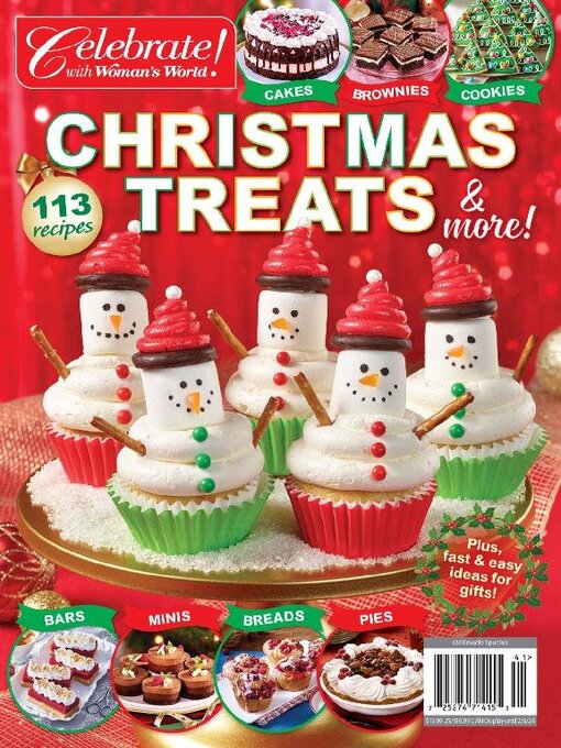 Celebrate! christmas treats & more! cover image