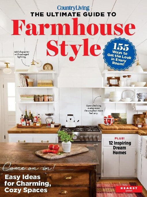 Country living farmhouse style cover image