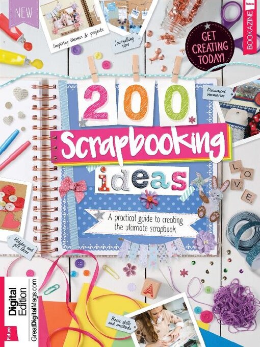 200 scrapbooking ideas cover image