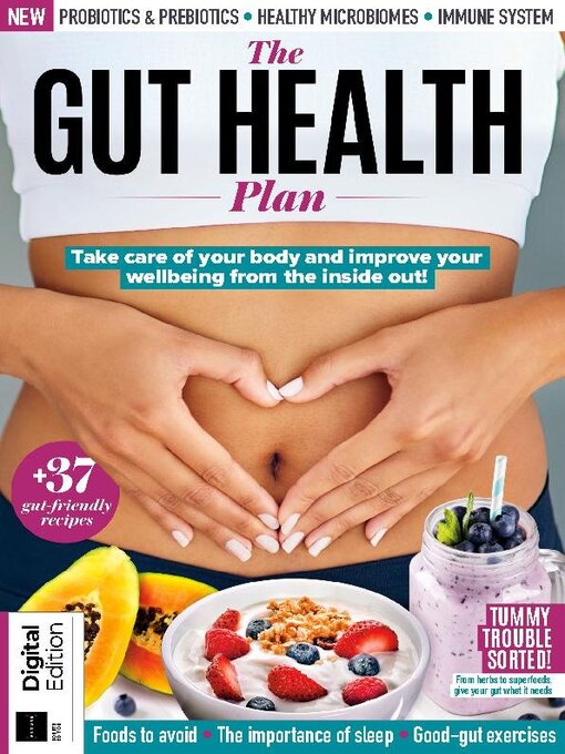 The gut health book cover image