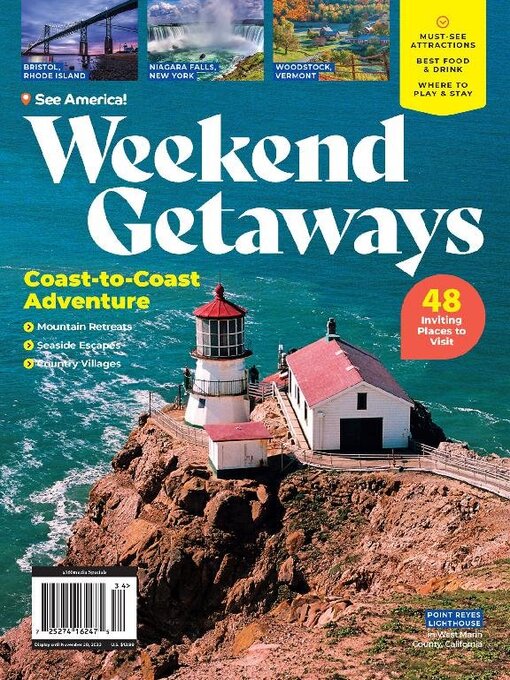 See america! weekend getaways cover image