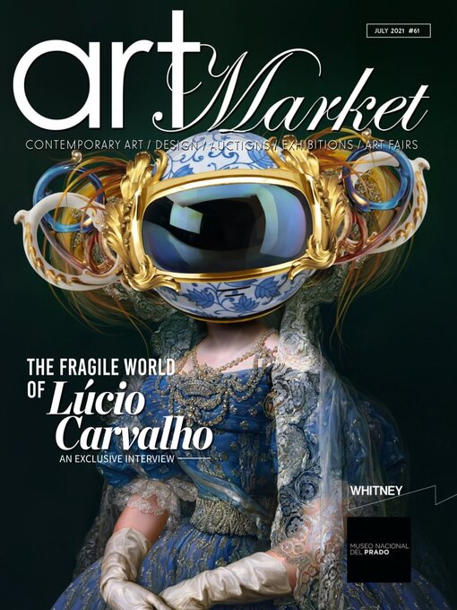 Art market magazine cover image