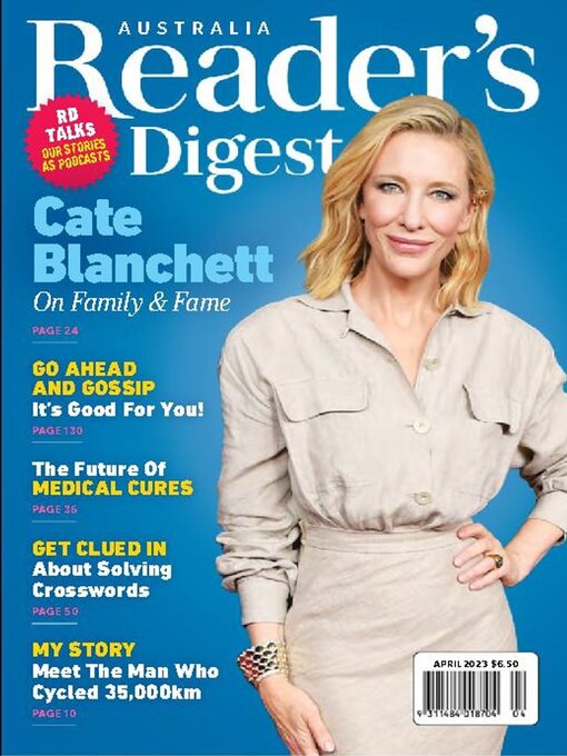 Readers Digest Australia - Christchurch City Libraries - OverDrive