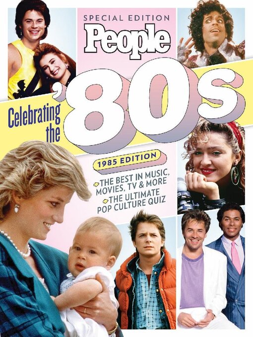 People celebrating the 80's cover image