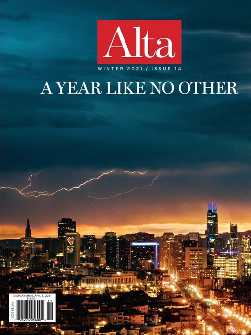 Journal of alta california cover image