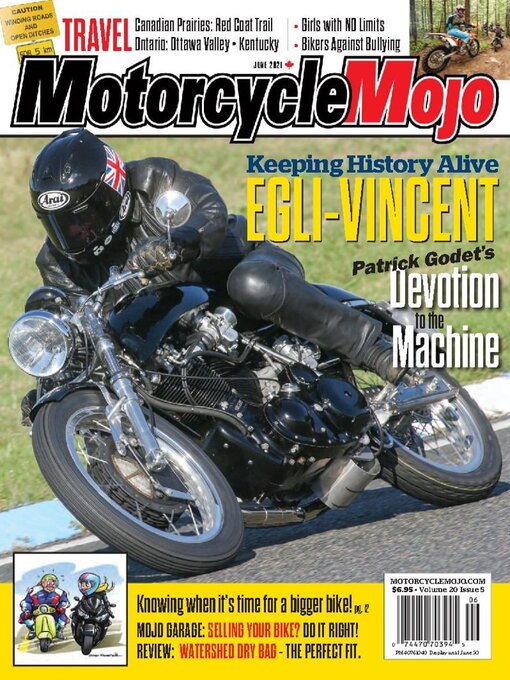 Motorcycle mojo magazine cover image