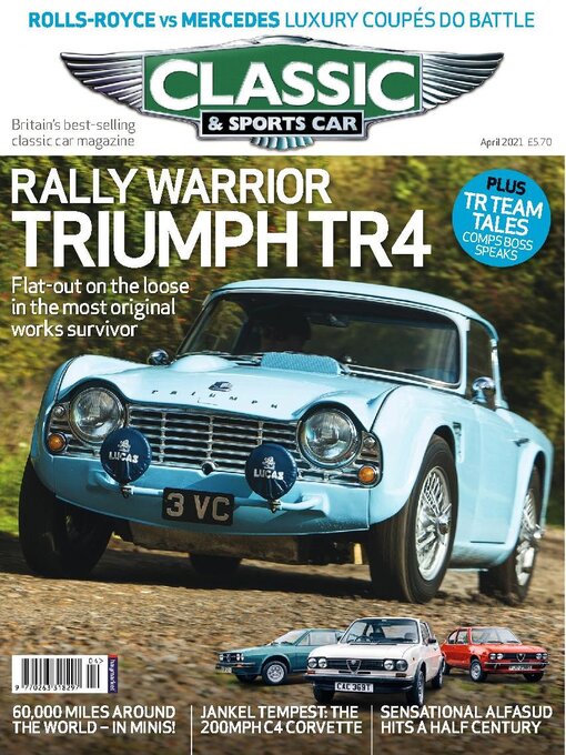 Classic & sports car cover image