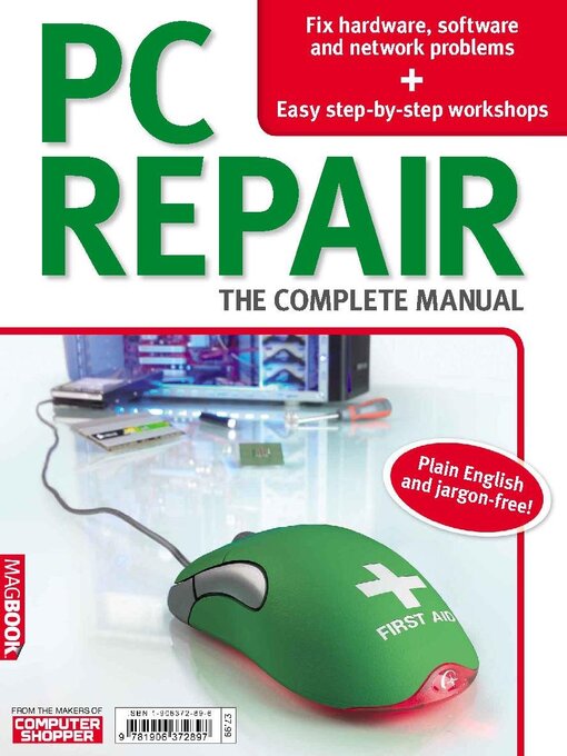 Pc repair: the complete manual cover image