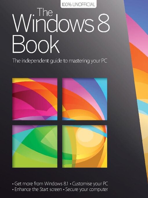 The windows 8 book cover image