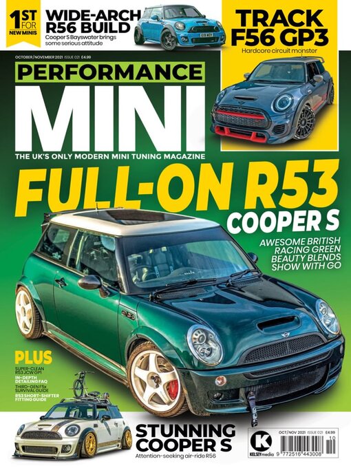 Mini Cooper S R56 Tuning Guide