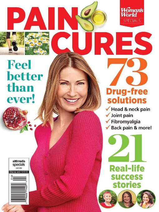 Pain cures - woman's world specials cover image
