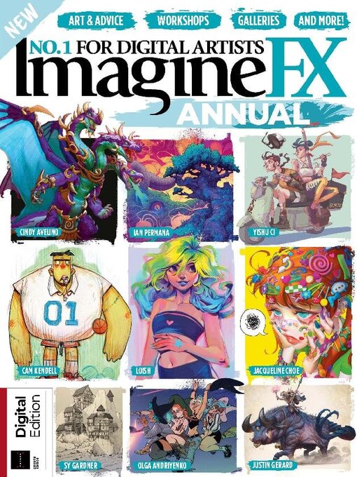 Cover Image of Imaginefx annual (2024)
