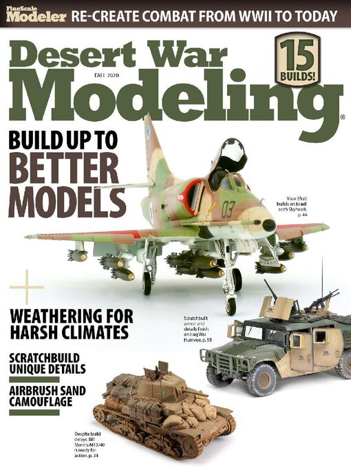 Desert war modeling cover image