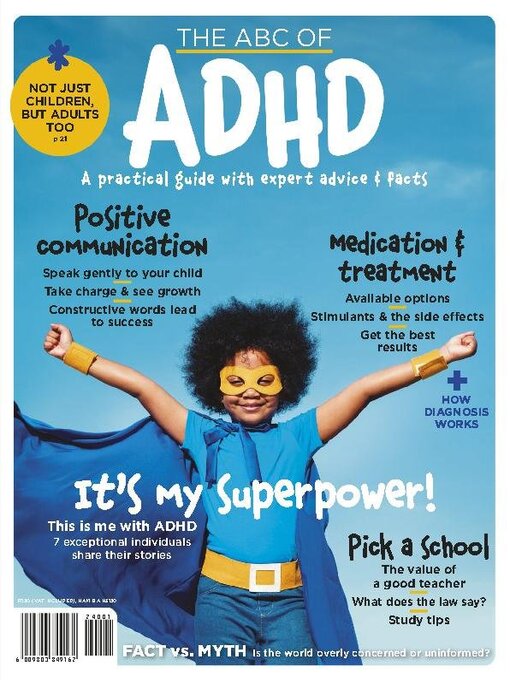 The abc of adhd cover image