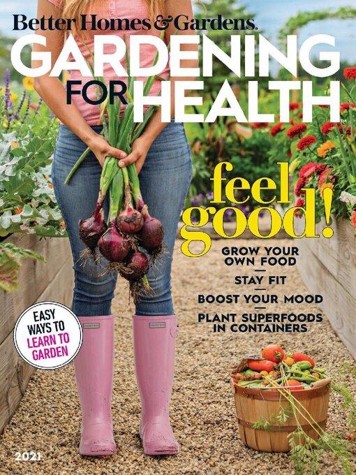 Bh&g gardening for health cover image
