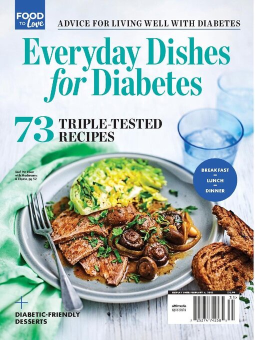 Everyday dishes for diabetes cover image