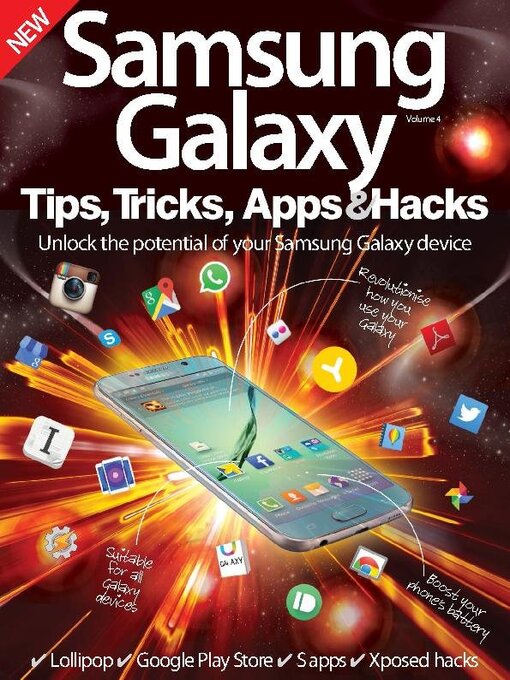 Samsung galaxy tips, tricks, apps & hacks cover image