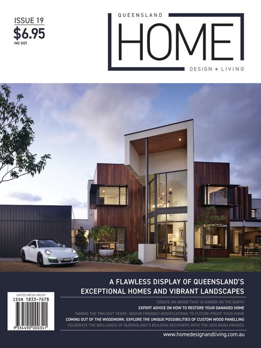 Queensland home design + living cover image
