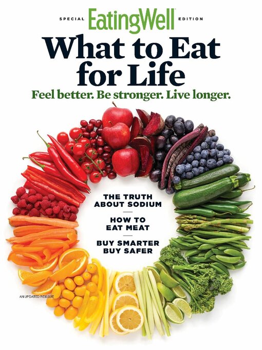 Eatingwell what to eat for life cover image