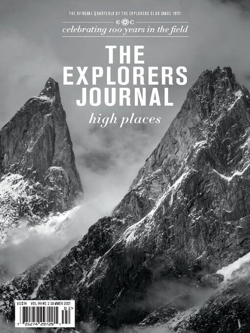 The explorers journal cover image