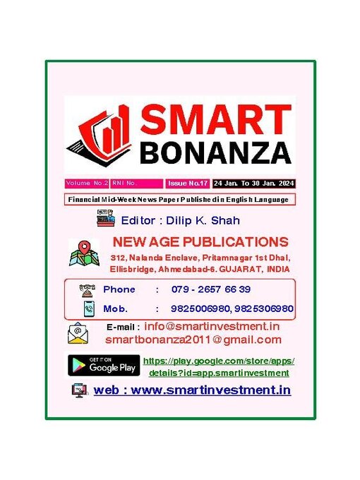 Smart bonanza financial weekly english cover image