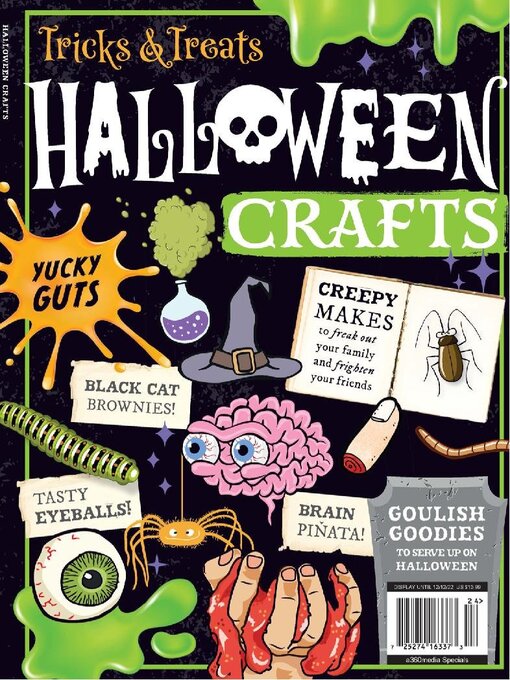 Tricks & treats halloween crafts cover image