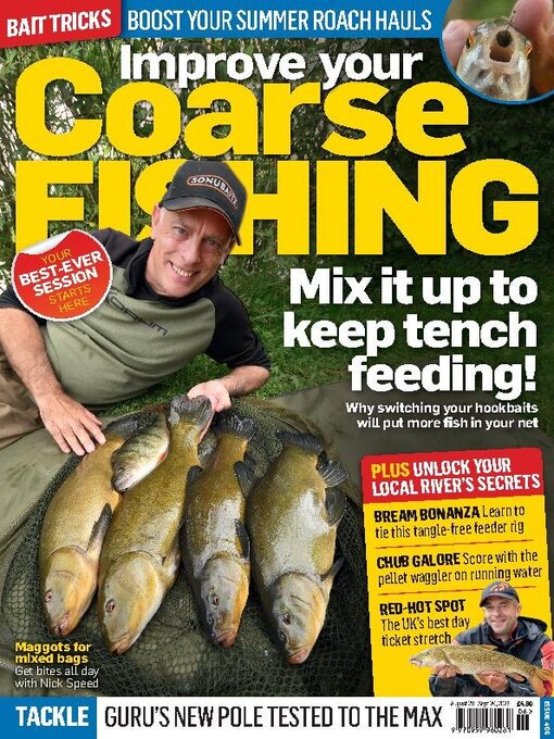 Improve your coarse fishing cover image