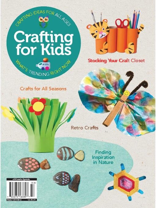 Crafting for kids cover image